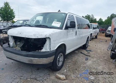2017 Chevrolet Express 3500 Lt from USA, damaged, VIN 1GAZGPFGXH1168808